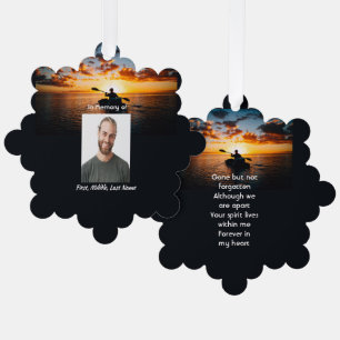 Memorial Pocket Card Kayaking Sport