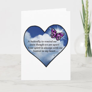 Memorial Poem Card