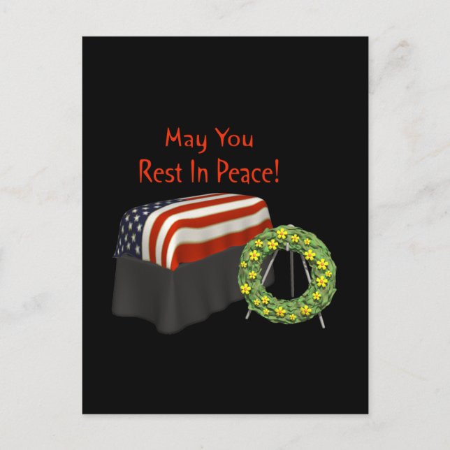 Memorial Postcard (Front)