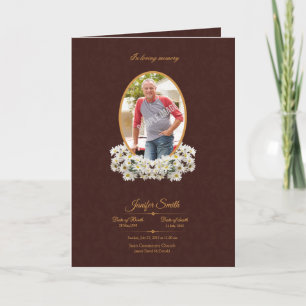 Memorial Program Brochure