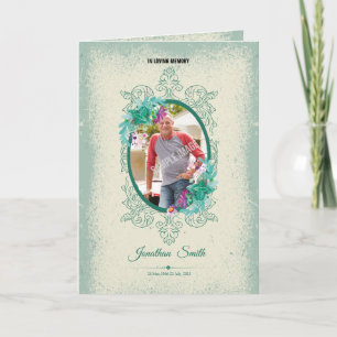 Memorial Program Brochure