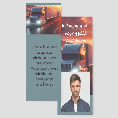  Memorial Semi-Truck  Tractor-trailer 
