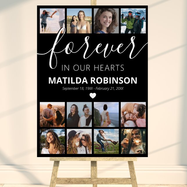 Memorial Service | Funeral Photo Memory Foam Board (Creator Uploaded)