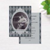 memorial service invitations (Desk)