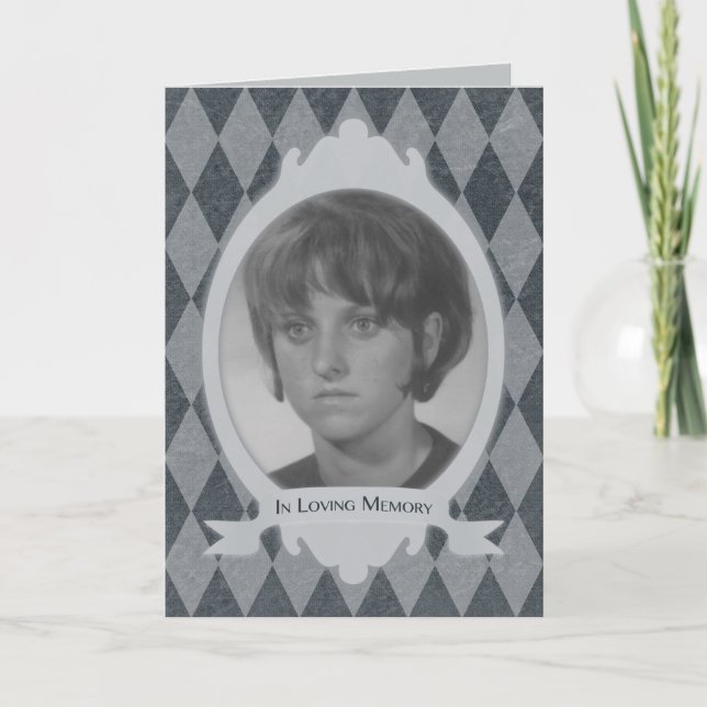 memorial service invitations (Front)