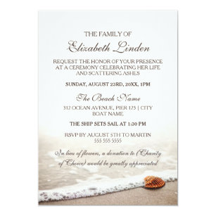 Memorial Service Invitations Zazzle