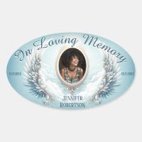 Memorial Sticker - Add Photo