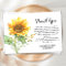 Memorial Sunflower Floral Sympathy Funeral