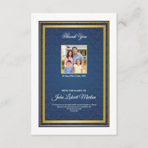 Memorial Thank You Card