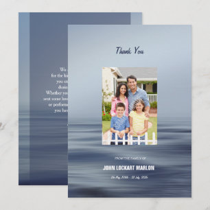 Memorial Thank You Card