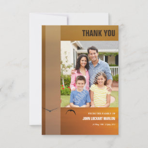 Memorial Thank You Card