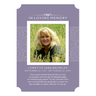 Funeral Poem Cards | Zazzle