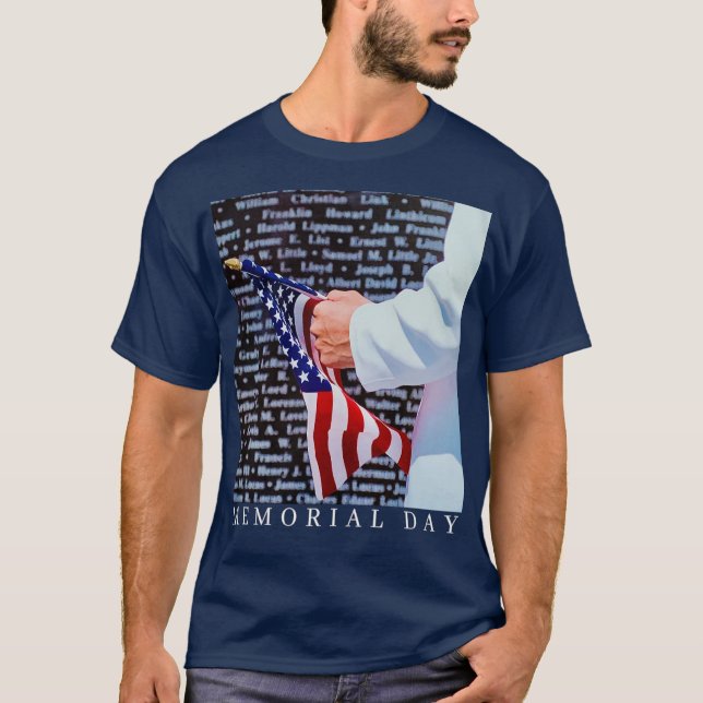 Memorial to Fallen Brave Heroes of War  T-Shirt (Front)