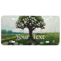 Memorial Tree of Life License Plate