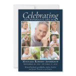 Memorial Tribute Photo Collage Keepsake Thank You Card Memorial Tribute Photo Collage Keepsake Thank You Card