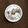 Memorial Tribute Photo & Quote Personalized  Button