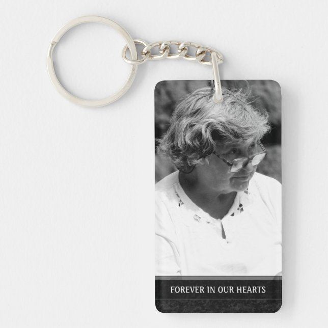 Memorial  - White Back - Missed Beyond Measure Keychain (Front)