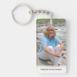 Memorial - White Back - Special Memories of You Keychain