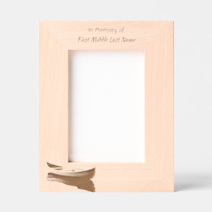 Memorial Wilderness Lake Canoe Engraved Frames