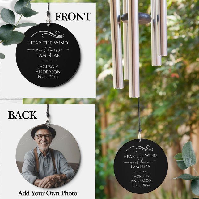 Memorial Wind One Photo Wind Chime (Creator Uploaded)