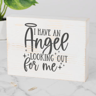 Memorial Wooden Box Sign