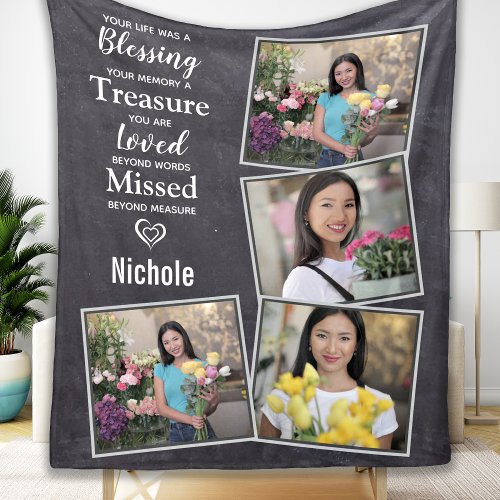 Memorials Keepsake Family Photo Collage