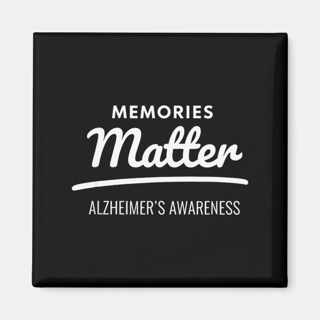 Memories alzheimer's awareness  magnet (Front)