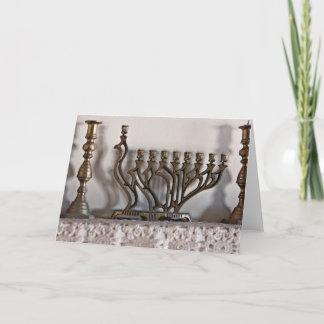 Memories and Menorahs Holiday Card