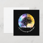 Memories are twinkle lights cosmic twinkling tree (Front/Back)