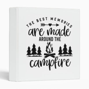 *MEMORIES AROUND CAMPFIRE* 3 RING BINDER