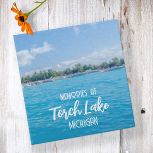 Memories at Torch Lake Michigan 3 Ring Binder