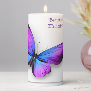 Memories Butterfly Mug Pillar Candle