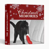 Memories Of Christmas Photo Album 3 Ring Binder