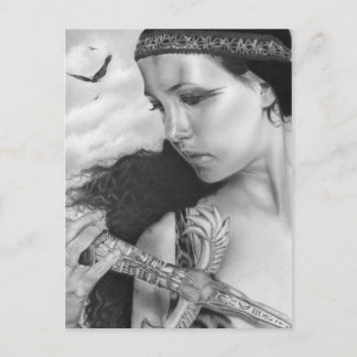 Memories Goddess Beauty Postcard