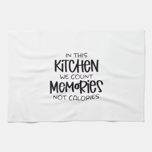 memories in kitchen towel