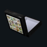 Memories in Motion: Customizable 16 Photo Collage Gift Box<br><div class="desc">Celebrate life's special moments with our "Editable 16 Photo Collage" Wall Art. Perfect for commemorating cherished memories from Christmas, birthdays, weddings, anniversaries, graduations, Father's Day, Mother's Day, or any other special occasion, this customizable piece allows you to create a personalized and visually stunning display. Arrange and edit your photos to...</div>