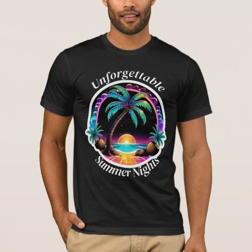 Memories in the Breeze Unforgettable Summer Nights T_Shirt