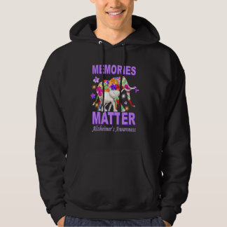 Memories Matter Alzheimer's Awareness Elephant Hoodie