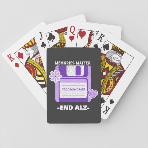 Memories Matter _ Alzheimers Awareness Poker Cards