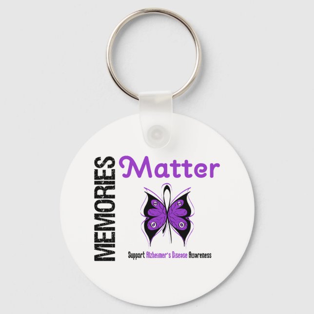 Memories Matter Alzheimer's Disease Keychain (Front)