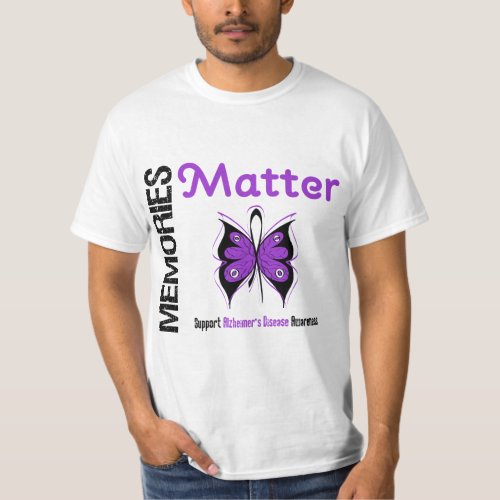 Memories Matter Alzheimers Disease T_Shirt