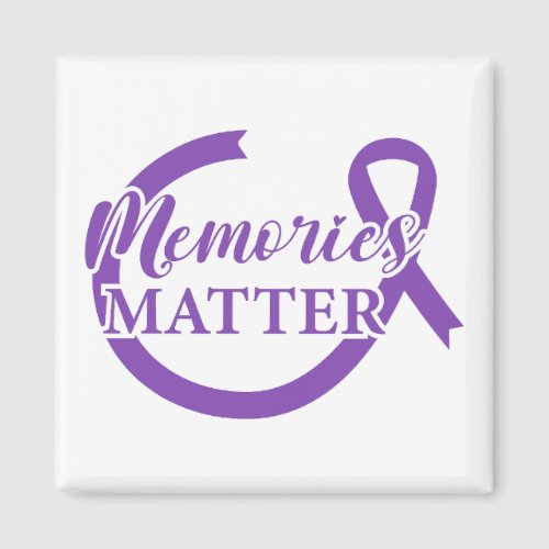  Memories Matter End Alz Magnet