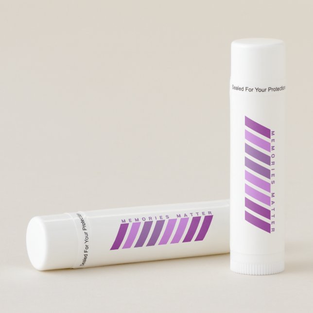 Memories Matter Lip Balm  (Front)