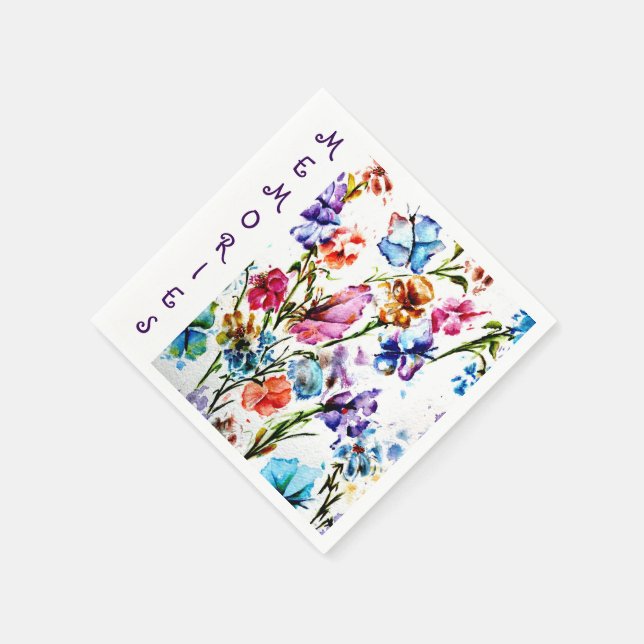 MEMORIES  NAPKINS (Corner)