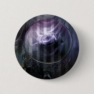 Memories Never Fade Goth Art Button