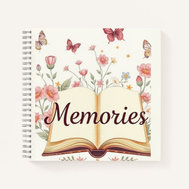 "Memories Notebook" Notebook (Front)