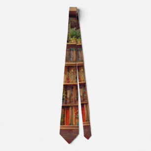 Memories of a library that never existed neck tie