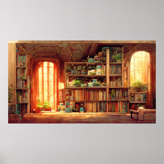 Memories of a library that never existed poster (Front)