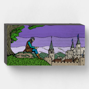 Memories of Camelot Wooden Box Sign