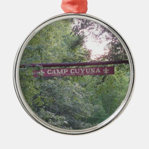 Memories of Camp Cuyuna Metal Ornament